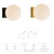 Aplice, corpuri de iluminat pentru pereti - Aplica de perete LED design modern PUEBLA negru MA-8889