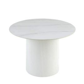 Mese dining - Masa rotunda, Ceramica Alba, UNIQUE 120cm A-46383 VC