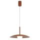 Pendule, Lustre suspendate - Lustra/Pendul LED design modern LIDIA cafeniu MA-8978