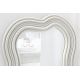 Oglinzi - Oglinda de perete decorativa Alice II 100cm alb A-45943 VC