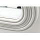 Oglinzi - Oglinda de perete decorativa Alice II 100cm alb A-45943 VC