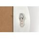 Oglinzi - Oglinda de perete decorativa Alice II 100cm alb A-45943 VC