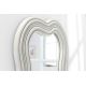 Oglinzi - Oglinda de perete decorativa Alice II 100cm alb A-45943 VC