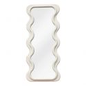 Oglinda de perete design modern CURVY 160cm, alb A-45942 VC