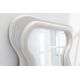 Oglinzi - Oglinda de perete design modern CURVY 160cm, alb A-45942 VC
