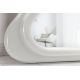 Oglinzi - Oglinda de perete design modern CURVY 160cm, alb A-45942 VC