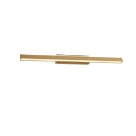 Aplice, corpuri de iluminat pentru pereti - Aplica de perete LED design modern liniar LINEAL aurie MA-8964