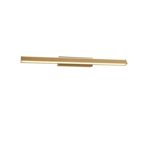 Aplice, corpuri de iluminat pentru pereti - Aplica de perete LED design modern liniar LINEAL aurie MA-8964