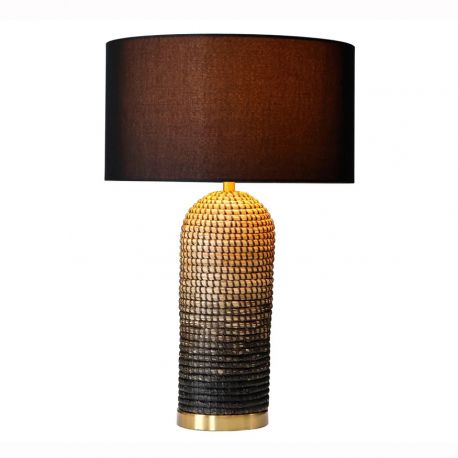 Veioze - Lampa de masa lucrata manual, Iarba de mare, ZEA 60cm A-46651 VC