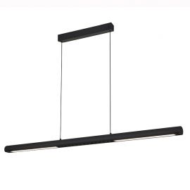 Pendule, Lustre suspendate - Lustra LED suspendata design modern liniar LINEAL negru MA-9035