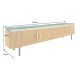 Comode - Comoda TV design retro cu blat din marmura Veneziano 160cm A-44534 VC