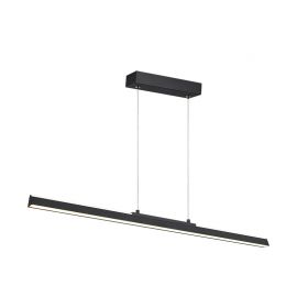 Pendule, Lustre suspendate - Lustra LED suspendata design modern liniar LINEAL negru MA-8957