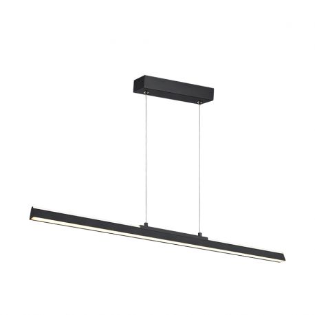 Pendule, Lustre suspendate - Lustra LED suspendata design modern liniar LINEAL negru MA-8960