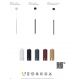 Pendule, Lustre suspendate - Pendul LED stil minimalist MOANA negru MA-8971