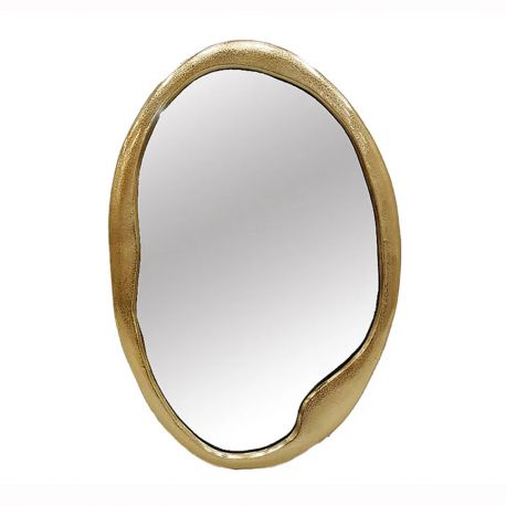 Oglinzi - Oglinda decorativa Portrait 70cm auriu A-46098 VC