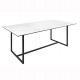 Masa moderna, Ceramica, Alb marmorat, SYMBIOSE 200cm A-6541088 VC