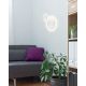 Aplice, corpuri de iluminat pentru pereti - Aplica LED stil ambiental BORA BORA 2700K 12W alba MA-C0128