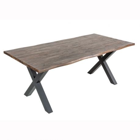 Mese dining - Masa design industrial Genesis Vintage 200cm, Salcam Maro A-6540500 VC