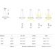 Pendule, Lustre suspendate - Lustra LED design circular, Diametru 62,8cm, RIUMAR alb, MA-8672