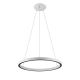Lustra LED design circular, Diametru 62,8cm, RIUMAR alb, MA-8672