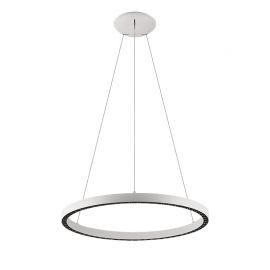 Lustra LED design circular, Diametru 62,8cm, RIUMAR alb, MA-8672