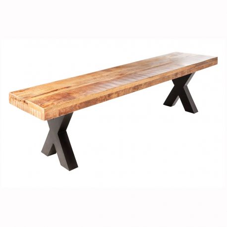 Banchete-Tabureti - Banca industrial style Iron Craft mango, 200cm A-6540159 VC