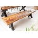 Banchete-Tabureti - Banca industrial style Iron Craft mango, 200cm A-6540159 VC
