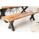 Banchete-Tabureti - Banca industrial style Iron Craft mango, 200cm A-6540159 VC