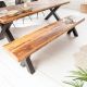 Banchete-Tabureti - Banca industrial style Iron Craft mango, 200cm A-6540159 VC