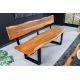 Banchete-Tabureti - Banca design industrial vintage Mammut 160cm, salcam A-46153 VC