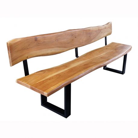 Banchete-Tabureti - Banca design industrial vintage Mammut 200cm, salcam A-46154 VC