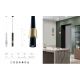 Pendule, Lustre suspendate - Pendul LED design minimalist 7W 3000K CLIFTON alb MA-8564
