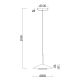 Pendule, Lustre suspendate - Pendul LED design tehnic ORION MA-7305