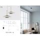 Pendule, Lustre suspendate - Lustra cu 2 pendule LED design tehnic ORION MA-7306