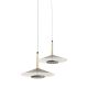Pendule, Lustre suspendate - Lustra cu 2 pendule LED design tehnic ORION MA-7306
