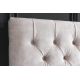 Paturi - Pat elegant tapitat cu catifea sampanie, Paris 180x200cm A-6543105 VC