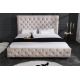 Paturi - Pat elegant tapitat cu catifea sampanie, Paris 180x200cm A-6543105 VC