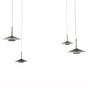 Lustra cu 4 pendule LED design tehnic ORION MA-7307