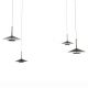 Lustra cu 4 pendule LED design tehnic ORION MA-7307