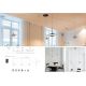 Pendule, Lustre suspendate - Lustra cu 4 pendule LED design tehnic ORION MA-7307
