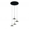 Lustra cu 4 pendule LED design tehnic ORION MA-7476