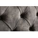 Paturi - Pat elegant tapitat cu catifea gri olive, Paris 180x200cm A-6541076 VC