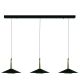 Pendule, Lustre suspendate - Lustra cu 3 pendule LED design tehnic ORION MA-7475