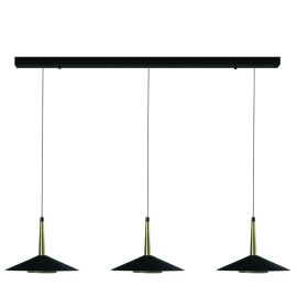 Lustra cu 3 pendule LED design tehnic ORION MA-7475