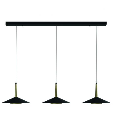 Pendule, Lustre suspendate - Lustra cu 3 pendule LED design tehnic ORION MA-7475