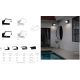 Aplice - Aplica de perete exterior LED, Protectie IP54, Cooper alb MA-8470