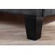 Paturi - Pat dublu tapitat Kensington 160x200cm, gri inchis A-6540605 VC