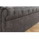 Paturi - Pat dublu tapitat Kensington 160x200cm, gri inchis A-6540605 VC