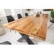 Mese dining - Masa design industrial Iron Craft X II 240cm Mango A-6540057 VC
