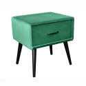 Noptiera design modern Sixties 50cm, verde A-41019 VC